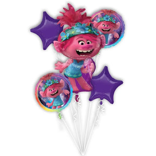 Trolls World Tour Balloon Bouquet | Trolls Party Theme & Supplies | Anagram