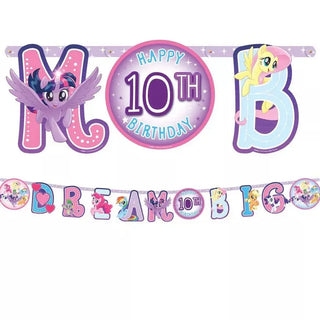 My Little Pony Add An Age Banner | My Little Pony Party Supplies NZ