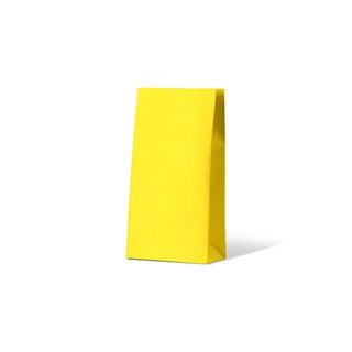 PaperPak | Yellow Medium Paper Party Bag 26cm x 13cm - Individua | Yellow Party Supplies NZ