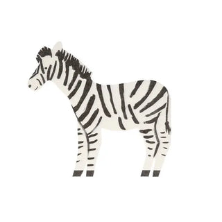 Meri Meri | Safari Zebra Napkins | Safari Animal Party Supplies