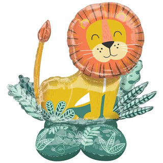 Get Wild Lion Air Fill Balloon | Jungle Animal Party Supplies