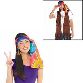 Amscan | Hippie Headscarf | Hippie party supplies 