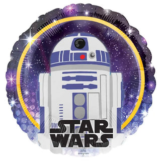 Star Wars Galaxy R2-D2 Balloon | Star Wars Party Supplies