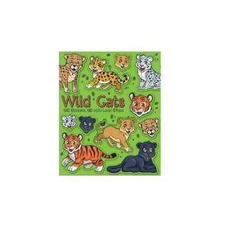 Wild Cats Sticker Book