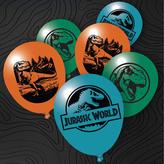 Amscan | jurassic latex balloon | jurassic world party supplies NZ