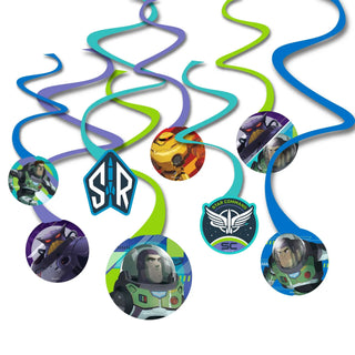 Amscan | buzz lightyear swirl decorations | buzz lightyear party supplies