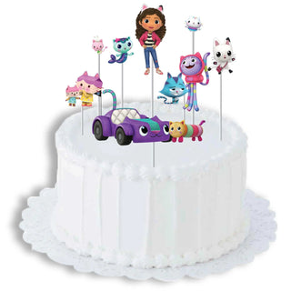 Amscan | Gabby's Dollhouse Cake Topper Set | Gabby Dollhouse Party Supplies NZ