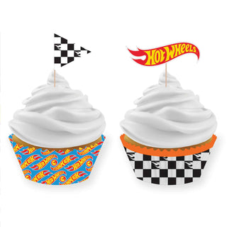 Hot Wheels Cupcake Kit | Hot Wheels Party Supplies NZ