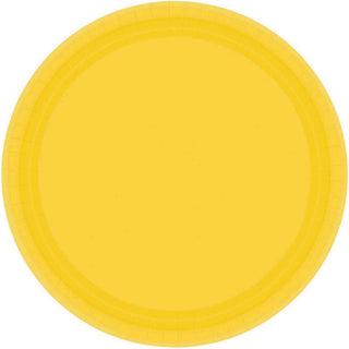 Yellow Party | Yellow Plates | Sunshine Yellow | Dinner Plates 