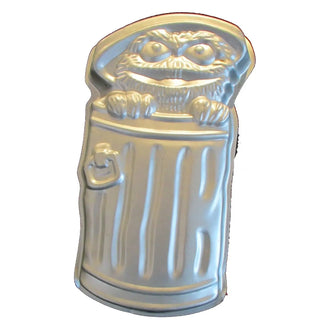 Oscar the Grouch Cake Tin | Sesame Street Party Theme and Supplies