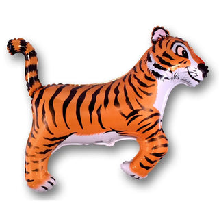 Flexmetal | tiger Supershape foil balloon | Jungle party supplies