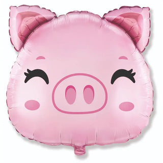 Pig Foil Balloon | Farm Party Supplies