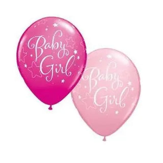 Baby Girl Stars Balloon | Baby Shower Party Theme & Supplies