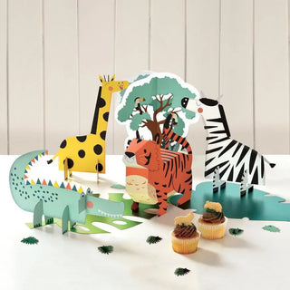 Get Wild Jungle Table Decorating Kit | Jungle Animal Party Supplies NZ