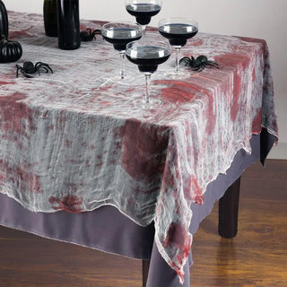 Bloody Gauze Tablecover | Halloween Supplies NZ