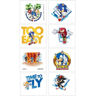 Sonic the Hedgehog Tattoos | Sonic the Hedgehog Party Supplies NZ