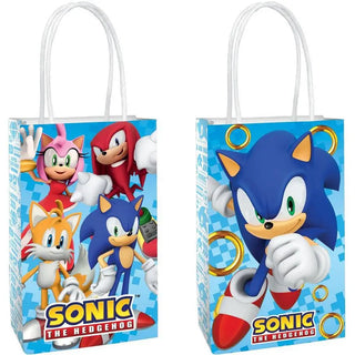 Sonic the Hedgehog Paper Party Bags | Sonic the Hedgehog Party Supplies NZ