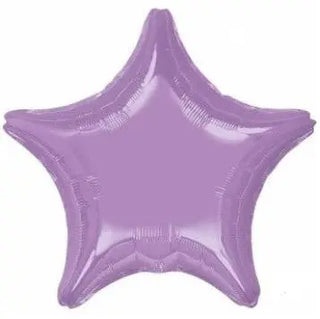 Pearl Lavender Star Foil Balloon