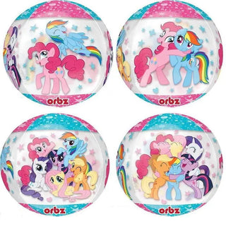 Anagram | My Little Pony Clear Orbz Balloon | My Little Pony Party Theme & Supplies |