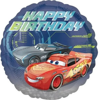 Anagram | Disney Cars 3 Happy Birthday Foil Balloon | Cars Party Theme & Supplies