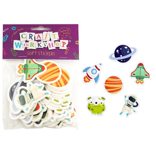Outer Space Soft Stickers | Space Party Supplies NZ