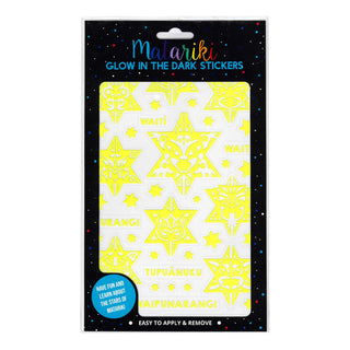 Matariki Glow in the Dark Star Stickers | Matariki Decorations NZ