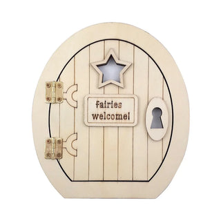 Craft Workshop | fairies welcome door | fairy party supplies