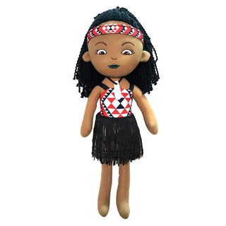 Unknown | kapa haka soft girl doll | maori party supplies