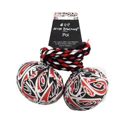 Unknown | patterned poi | maori party supplies