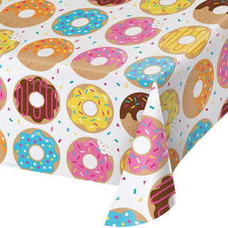 Donut Time Tablecover | Donut Party Supplies