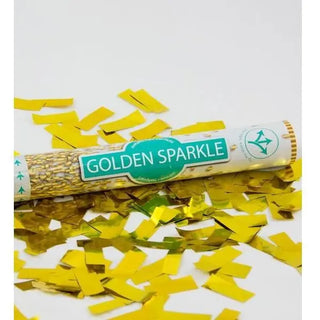 Confetti Cannon - Golden Sparkle 40cm