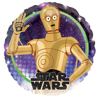 Star Wars C3PO Balloon | Star Wars Party Supplies
