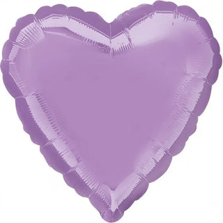 Anagram | Pearl Lavender Heart Foil Balloon | Valentines Party Theme & Supplies