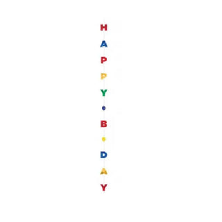 Amscan | Balloon Fun Strings - Happy Birthday Primary