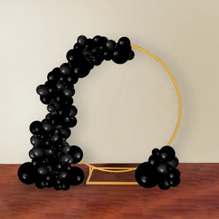 Gold Round Hoop Frame Backdrop Hire