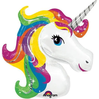 Anagram | Rainbow Unicorn Foil Balloon | Unicorn Party Theme & Supplies