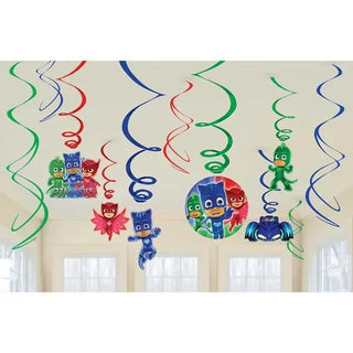 PJ Masks Swirl Decorations | PJ Masks Party Supplies