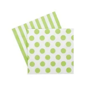 Paper Eskimo | Green Napkins | Green Party Theme and Supplies