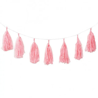 Five Star Tassel Garland - Classic Pink