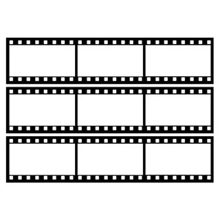 Film Strips Edible Cake Image | Hollywood Cake Decorations