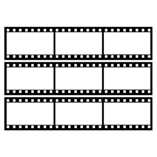 Film Strips Edible Cake Image | Hollywood Cake Decorations