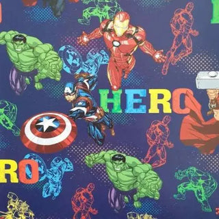 Artwrap | avengers gift wrap or table runner | Avengers party supplies 