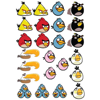 Edible Icons | Angry Birds