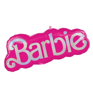 Amscan | Barbie Logo SuperShape Foil Balloon | Barbie Party Supplies NZ
