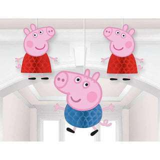 Peppa Pig Honeycomb Decorations | Peppa Pig Party Supplies