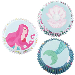 Mermaid Foil Baking Cups | Mermaid Party Supplies NZ