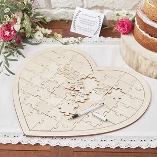 Ginger Ray | Jigsaw Wedding Guestbook | Wedding Supplies NZ