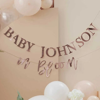 Ginger Ray | Baby in Bloom Bunting | Baby Shower Supplies NZ