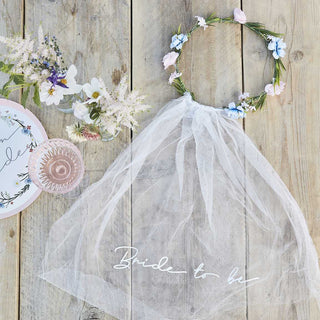 Ginger Ray | Bride to be Boho Bride Headband | Bridal Shower