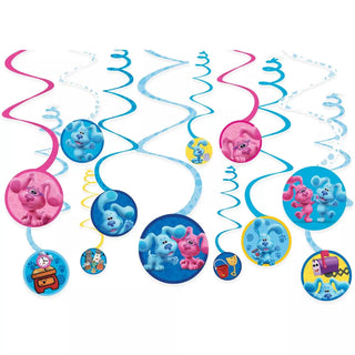Blues Clues Swirl Decorations | Blues Clues Party Supplies